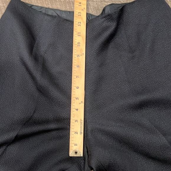 NWT Talbots Women's Silk & Wool Blend Wide Leg Pant Black Size 14 - Picture 7 of 11